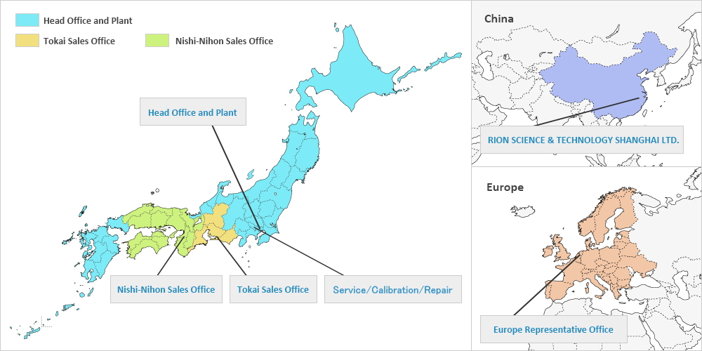 Sales and Service Centers